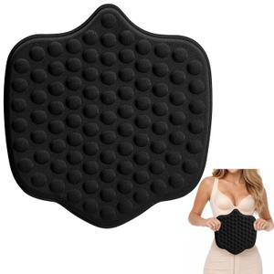 Wehhbtye Post Surgery Abdominal Board, Abdominal Liposuction Compression Board, Black Lipo Foam Ab Pads for Post Surgery Recovery Support Waist Filling
