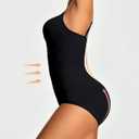 Shapewear Bodysuits for Women,Tummy Control Body Suit Seamless Sculpting Snatched Waist Underwear for Women (Black, S)
