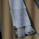 Wall Sconces, Tulip-Shaped Glass Shade, Modern Wall Lamp, with Knob Switch, for Home Bedroom Doorway Decoration (White Glass + Brass Finish, 2-Pack Hardwired)