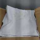 8 Pack White Tablecloth 60 x 102 Inch Polyester Table Cloth for 6 Foot Rectangle Tables, Wrinkle Resistant Washable Decorative Fabric Table Covers for Wedding Party Banquet Buffet and Camping