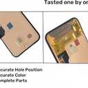 Original AMOLED Pixel 8A Screen Replacement for Google Pixel 8A LCD Screen Pantalla Touch Digitizer Display with Tool Kit GKV4X, G6GPR, G8HHN, G576D