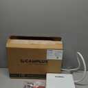 CAMPLUX Tankless Water Heater Electric 6kW at 240 Volts, Point of Use Instant Hot Water Heater CSA Approved with Temperature Display, Under Sink Self Modulating Technology, White