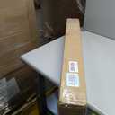 UNISHADES Cordless Bamboo Roman Shades for Windows, Blinds Size (30.5" W 48" H) Colour (Highfield Teak)