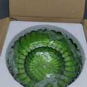 Semi Flush Mount Ceiling Light Fixture Vinatge Gold Ceiling Lights Mid Century Modern Clear Glass Close to Ceiling Lighting Fixtures for Bedroom Hallway Foyer Bathroom Kitchen Laundry Room Nursery