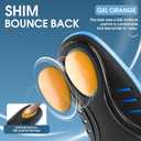 Plantar Fasciitis Pain Relief Insoles for Men and Women, Full-Length Sports Inserts with Good Arch Support, Ideal for Running, Walking, All-Day Standing, No Trimming
