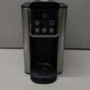 KIDISLE Hot & Iced Coffee Maker with Bold Setting, Single Serve Coffee Maker for K Cup and Grounds, 6-14 Oz Brew Sizes, 50 Oz Removable Water Tank, One Cup Coffee Machine with Reusable Filter, Black