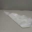 WANGDEFA 10 Pieces Soft Pennant Sleeve Bag Pennant Sleeve Protector Display for pennants 2 Mil Polyethylene Case Holder 12.75x31.5 Protector