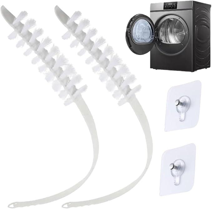 Portable Drum Washing Machine Cleaning Brush for Slot and Flat Surfaces - No-Remove Design (4 Pcs)