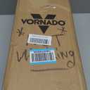 Vornado BXR Horizontal and Tower Fan, Multi-Position and Multidirectional High Velocity Fan, Pivoting Carry Handles, 20 Inch, Directs Cool Air Upward, Powerful Cooling, 3 Speed Settings, Black