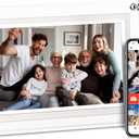 10.1inch Acrylic Digital Picture Frame, WiFi Digital Photo Frame with 16GB Large Capacity HD IPS Touchscreen,Auto-Rotate, Share Photos/Videos Instantly Via Frameo App from Anywhere