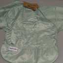 Tiny Twinkle Long Sleeve Bib for Babies & Toddlers | Waterproof Smock Bib for Eating | Machine Washable & Mess-Proof Feeding Essentials | Newborn Shower Gift (Sage Green, 2-4Y)