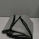 Liuoud 10" Gusseted Garment Bags for Hanging Clothes 40" Suit Bags for Open Closet Storage, Side Clear Clothing Cover for Coat, Dress, Jacket, Shirt, Fur Wardrobe Protector, 3 Packs, Grey