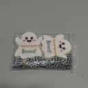 80 PCS Halloween Tags with String for Boo Baskets, You've Been Booed Happy Halloween Tags for Goodie Bags, Cute Halloween Favor Tags for Trick or Treat Bags, Ghost Gift Candy Bag Halloween Party Decor