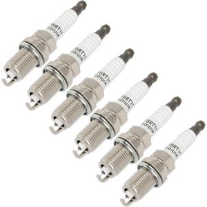 ECCPP Spark Plug Platinum Iridium Fit for 1999-2002 for Daewoo for Lanos 1.6L/L4,2001-2007 for Lexus for GS430 4.3L/V8 Replacement for 4589,IFR6T11 (6 Spark Plugs)