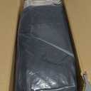 BurgeonNest Dog Car Seat for Medium/Large Dogs Under 55 lbs, Soft Pet Car Travel Home Bed, Fully Detachable and Washable Booster Carseats with Storage Pockets and Clip-On Leash Portable Carrier,Black