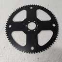 35 Chain 75 Tooth Rear Chain Sprocket cog Compatible with Coleman CT100U Trail Motovox MBX10 MBX11 MM-B80 Classic 1000w Electric Mini Bikes Go Kart Drift Trike Profile 6 Hole