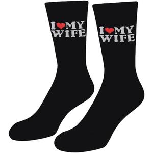 Gift for Boyfriend I Love My Girlfriend Socks Christmas Anniversary Birthday Valentines Gifts for Boyfriend Husband