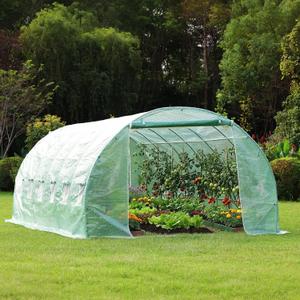 20'X10'X7' Greenhouse Replacement Cover
Large Walk in Tunnel Outdoor Plant Gardening Greenhouse Spare Parts Cover (Frame NOT Included)