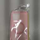 Magnetic Case for iPhone 15 Pro Max 6.7" [Built-in Invisible Kickstand] Compatible with MagSafe, Slim Translucent Matte Shockproof Protective Bumper Women Girls Cover for iPhone 15 Pro Max - Pink