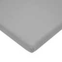 American Baby Company 3 Pack 100% Natural Cotton Fitted Cradle/Bassinet Sheets 36" x 18" - Soft, Breathable & Hypoallergenic Bed Sheets, Blue/Gray/White, Neutral for Boys & Girls