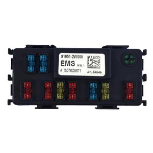 Engine Fuse Box Relay Module 91951-2W000 919512W000 Compatible with Hyundai Santa Fe 2015-2018 Fusebox Eng Module System