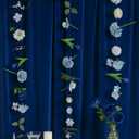 3 Pcs Artificial Flowers Hanging Decorations, 29.5ft Wildflower Daisy Garland Backdrop Ceiling Decoration for Wedding Spring Party Birthday Home Garden(Gradient Blue)