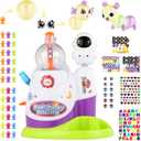 Zyllver 320pcs DIY Magic Balloon Craft Kit, Sticky Balloons Maker Toy Craft Kits for Kids, DIY Balloon Animal Kit Creative Activity, Birthday Gifts for Girls Boys Ages 3+