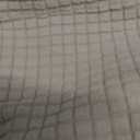 SUBRTEX Stretch Couch Arm Covers Set of 2, Checkered Sofa Arm Slipcovers, Anti-Slip Armrest Covers for Recliner and Armchairs, Pet Proof, High Stretchy, Hook & Loop Tape, Ivory