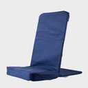 Original BackJack-Made in The USA- Extra Large Tough Duck Navy Lightweight Floor Seating Chair for Gaming, Families, Parents, Daycare, Back Support, Reading, Yoga, Meditation, Dorm, Extra-Large Tough Duck Fabric