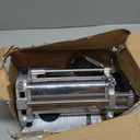French Fry Cutter, Stainless Steel Potato Cutter with 1/2 Inch, 3/8 Inch and 1/4 Inch Blades (Manual Cutter, 1/2 '' & 3/8 '' & 1/4 '' Blade)