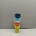 Homestockplus Set of 8 20 Oz Tumbler Cups,Unbreakable Drinking Cups Microwave and Dishwasher Safe BPA Free E-Co Friendly Reusable Cup For Smoothies,Water