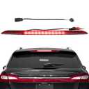 ISINSWIFT Third Brake Light,3rd Brake Light Assembly fit for Ford Edge 2015-2024, High Mount Stop Light FT4Z13A613A Stop Light Lamp