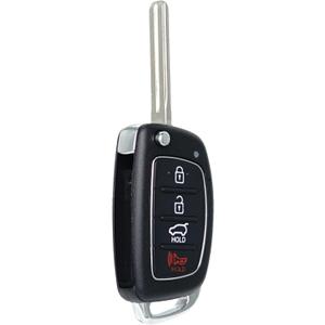 SUPALAND Key Fob Keyless Entry Fits for Hyundai Sonata 2014 2015 2016 2017 Remote Control Flip Key Replacement TQ8-RKE-4F16 95430-C1010 4 Button 46 Chip