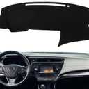 Dashboard Cover Dash Cover Mat Pad Custom Fit for Toyota Avalon 2013 2014 2015 2016 2017 2018 (Black)