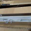 Cordless Light Filtering Window Blinds, Horizontal Vinyl Mini Blinds/Shades, 1" Slats, Easy Install