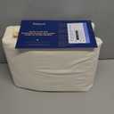 Bedsure 100% Washed Cotton Duvet Cover King Size - Ivory Minimalist Bedding Set Linen Like - PureWoven Plain Simple & Soft Comforter Cover for All Seasons, 3 Pieces (Ivory, King, 104"x90")