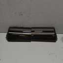 Ventilation Air Vent Deflector - Magnetic and Adjustable 10-14 Inches for Floor Vents, Home, sidewall, Office or Ceiling Registers (2pcs), Black