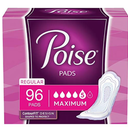 Poise Pads, Regular Length, Ultimate Absorbency 42 pads (2 packs)
