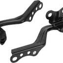 Hood Hinges for Toyota Prius C 2012-2018 Front Driver and Passenger Side No.5341052350/5342052360 Front Bonnet Bracket Black 1 Pair