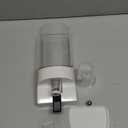 ZOBONETI 30.5OZ Automatic Mouthwash Dispenser for Bathroom, Wall Mounted Mouth Wash Dispensers, Hanging Mouthwash Holder for Adults/Kids