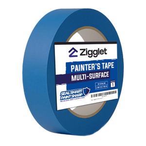 2 x Blue Painters Tape  Wide Masking Tape for Painting Walls & Trim, Clean Removal, No Residue  Heavy Duty Blue Tape for DIY, Outdoor Use, MultiSurface Paint Tape for Professionals - 60 Yards
