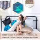 Mulberry Silk Pillow Cases for Hair and Skin King Size Silk Pillowcase with Zipper Soft Breathable Smooth Cooling Satin Silk Pillow Covers for Sleeping (Coral,20"X 36",1Pcs)