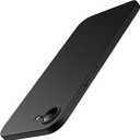 JETech Ultra Slim Case for iPhone 16e 6.1-Inch 2025, Camera Lens Full Protection, Lightweight Matte Finish PP Hard Minimalist Cover (Black)