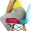 YESINDEED The Original Brazilian Butt Lift Pillow Dr. Approved for Post Surgery Recovery Seat BBL Foam Pillow + Cover Bag Firm Support Cushion Butt Support Technology - Pink