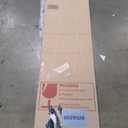 Mirror Full Length, 16"x59" Body Wall Mirrors with Shatter-Proof Glass, Floor Standing, Hanging or Leaning, Tall Mirror with Stand, Aluminum Alloy Frame for Bedroom Cloakroom (Black)