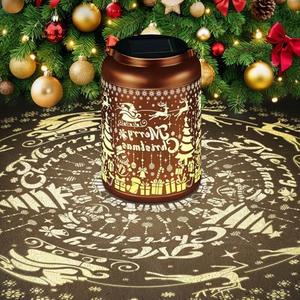 Birthday Gifts for Women Mom Grandma Solar Lantern Outdoor Waterproof, Gardening Gifts for Women, Christmas Garden Decor Hanging Solar Lights Yard Decorations Outdoor, Backyard, Patio, Porch