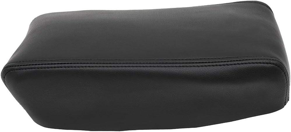 OCPTY Center Console Cover Leather Black,Custom Fit for 2007-2012 For Nissan Altima,Premium PU Leather Armrest Cover Protector, Enhances Comfort and Protects Your Vehicle Interior