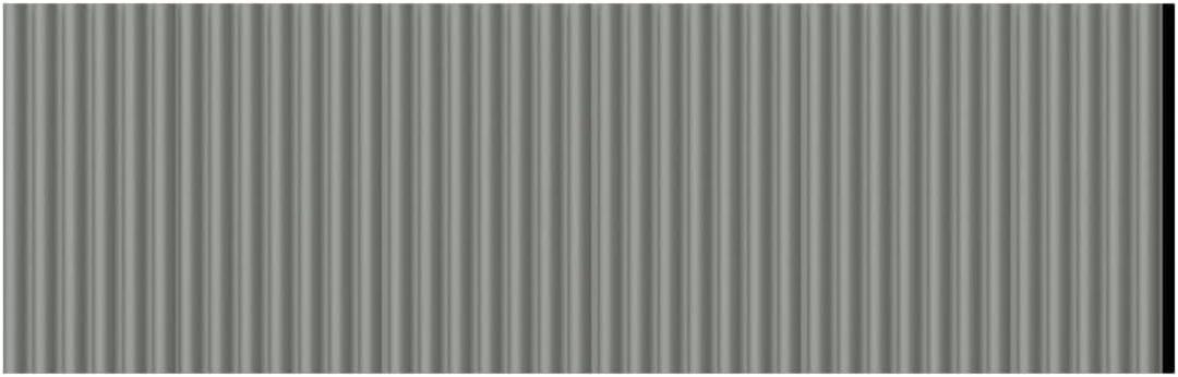 7 7/8"H x 1/2"P x 94 1/2"L Mack Panel Moulding