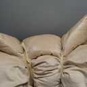Beige Long Pillow 74x27x3 in