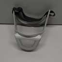 Super Protective Face Shield,Anti Fog Mask,Adult Clear Face Shield,Plastic Face MaskGrey